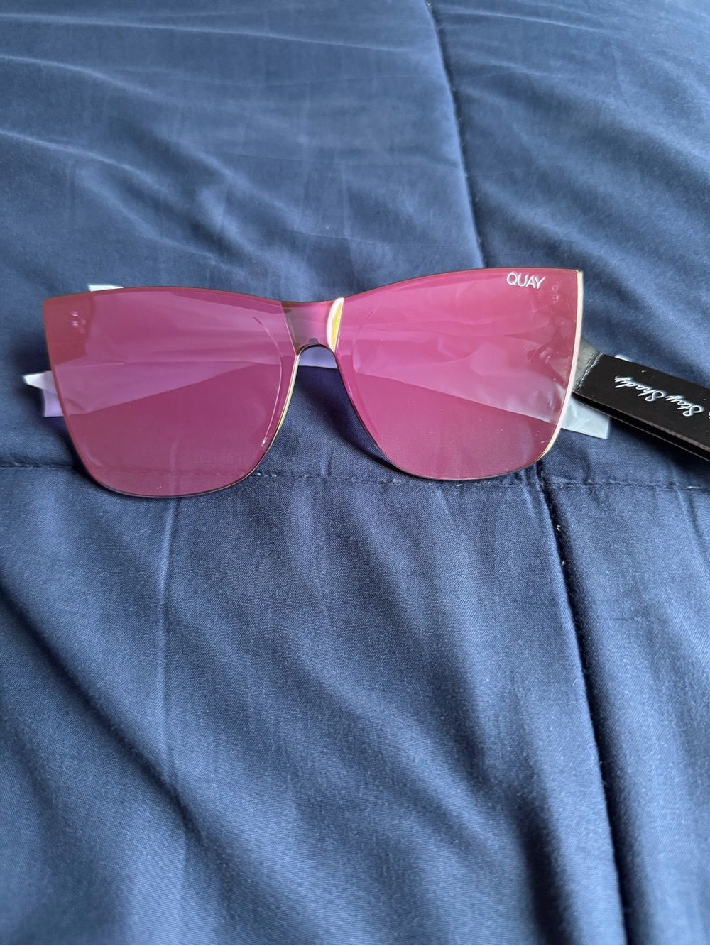 QUAY “Come Thru” Mirror Sunglasses SUNSET FADES COLLECTION~ RARE